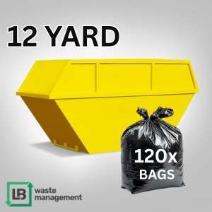 LB Waste Skip Hire 12yd Skip Somerse Lancashire