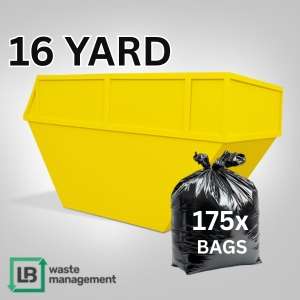 LB Waste Skip Hire 16yd Skip Somerse Lancashire