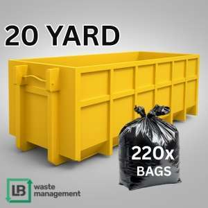 LB Waste Skip Hire 20yd Skip Somerse Lancashire