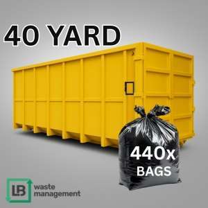 LB Waste Skip Hire 40yd Skip Somerse Lancashire
